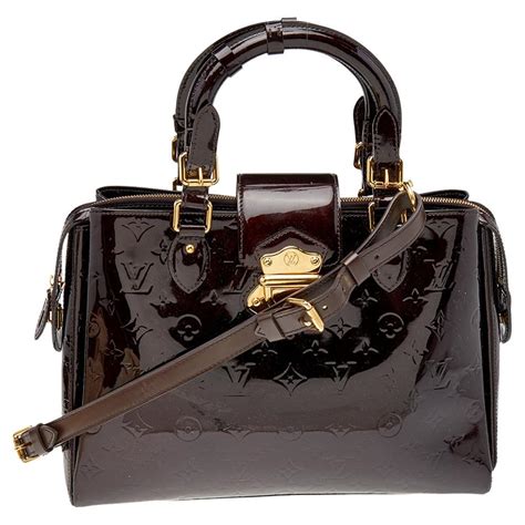 louis vuitton melrose avenue bag amarante monogram vernis